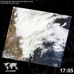 Level 1B Image at: 1705 UTC