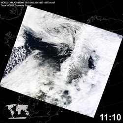 Level 1B Image at: 1110 UTC