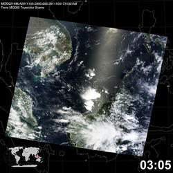 Level 1B Image at: 0305 UTC