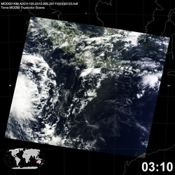 Level 1B Image at: 0310 UTC