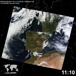 Level 1B Image at: 1110 UTC