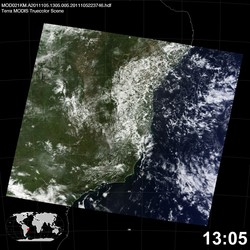 Level 1B Image at: 1305 UTC