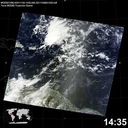 Level 1B Image at: 1435 UTC