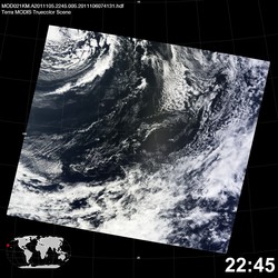 Level 1B Image at: 2245 UTC