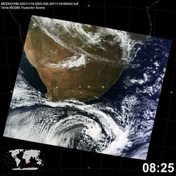 Level 1B Image at: 0825 UTC