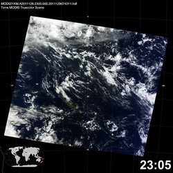 Level 1B Image at: 2305 UTC