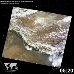 Level 1B Image at: 0520 UTC