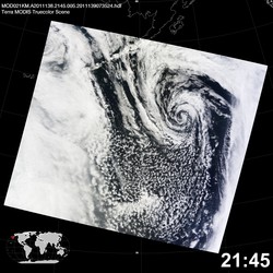 Level 1B Image at: 2145 UTC