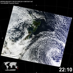 Level 1B Image at: 2210 UTC