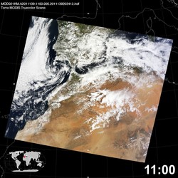 Level 1B Image at: 1100 UTC