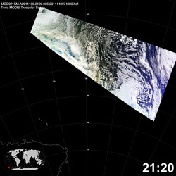 Level 1B Image at: 2120 UTC