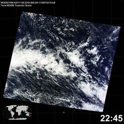 Level 1B Image at: 2245 UTC