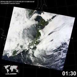 Level 1B Image at: 0130 UTC