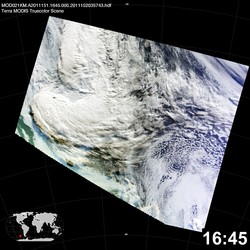 Level 1B Image at: 1645 UTC