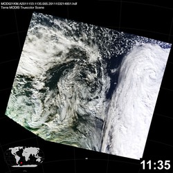 Level 1B Image at: 1135 UTC