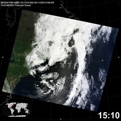 Level 1B Image at: 1510 UTC