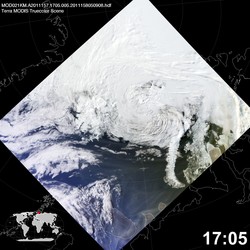 Level 1B Image at: 1705 UTC