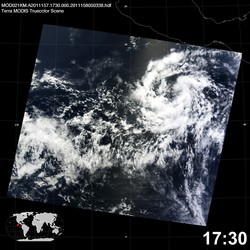 Level 1B Image at: 1730 UTC