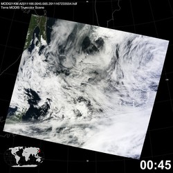 Level 1B Image at: 0045 UTC