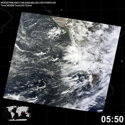 Level 1B Image at: 0550 UTC