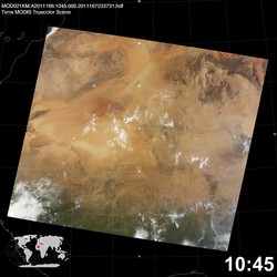 Level 1B Image at: 1045 UTC