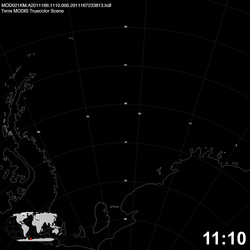 Level 1B Image at: 1110 UTC