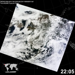 Level 1B Image at: 2205 UTC