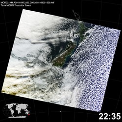 Level 1B Image at: 2235 UTC