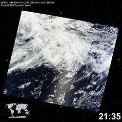 Level 1B Image at: 2135 UTC