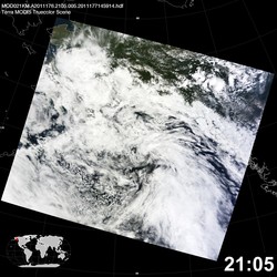 Level 1B Image at: 2105 UTC