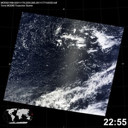 Level 1B Image at: 2255 UTC