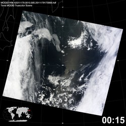 Level 1B Image at: 0015 UTC