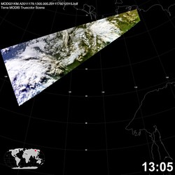 Level 1B Image at: 1305 UTC