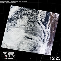 Level 1B Image at: 1525 UTC