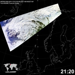 Level 1B Image at: 2120 UTC