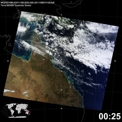 Level 1B Image at: 0025 UTC