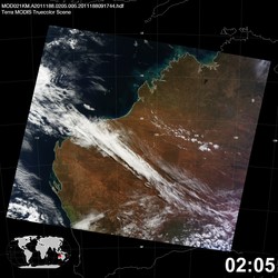 Level 1B Image at: 0205 UTC