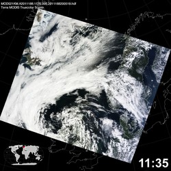 Level 1B Image at: 1135 UTC