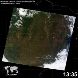 Level 1B Image at: 1335 UTC