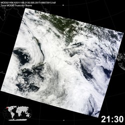 Level 1B Image at: 2130 UTC