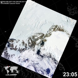 Level 1B Image at: 2305 UTC