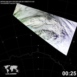 Level 1B Image at: 0025 UTC