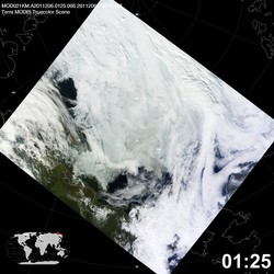 Level 1B Image at: 0125 UTC