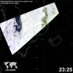 Level 1B Image at: 2325 UTC