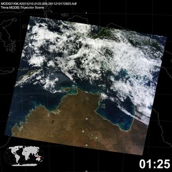 Level 1B Image at: 0125 UTC