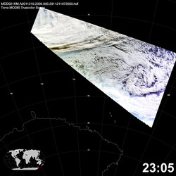 Level 1B Image at: 2305 UTC