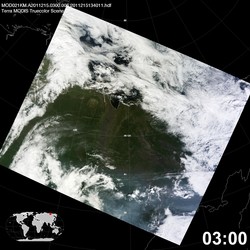 Level 1B Image at: 0300 UTC