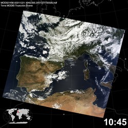 Level 1B Image at: 1045 UTC