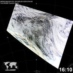 Level 1B Image at: 1610 UTC