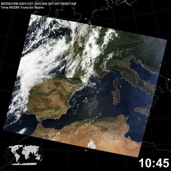 Level 1B Image at: 1045 UTC